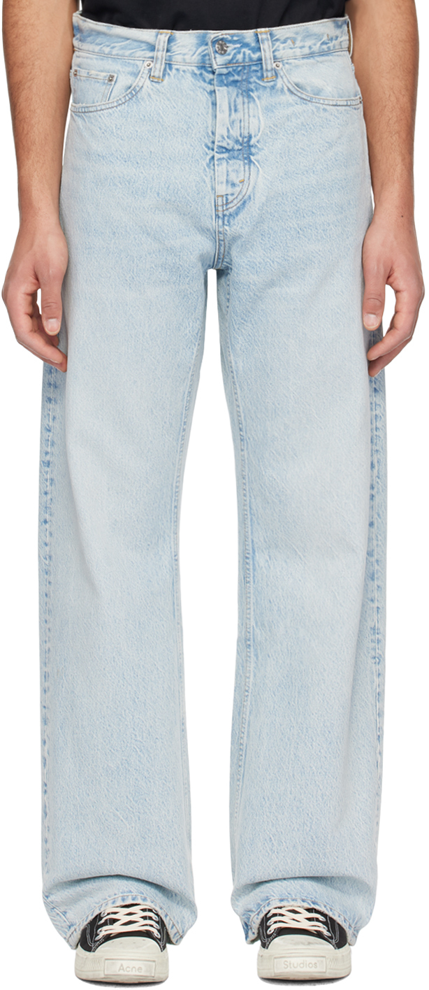 HOPE: Blue Criss Jeans | SSENSE