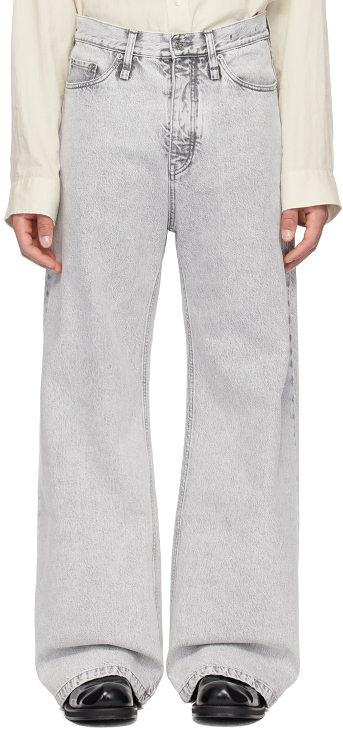 Shop Hope Gray Skid Jeans In Lt Grey Stone
