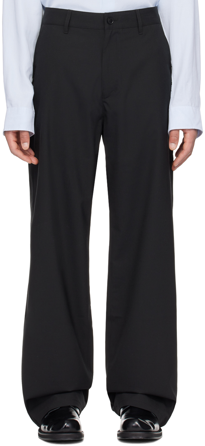 Black Wind Trousers by HOPE on Sale