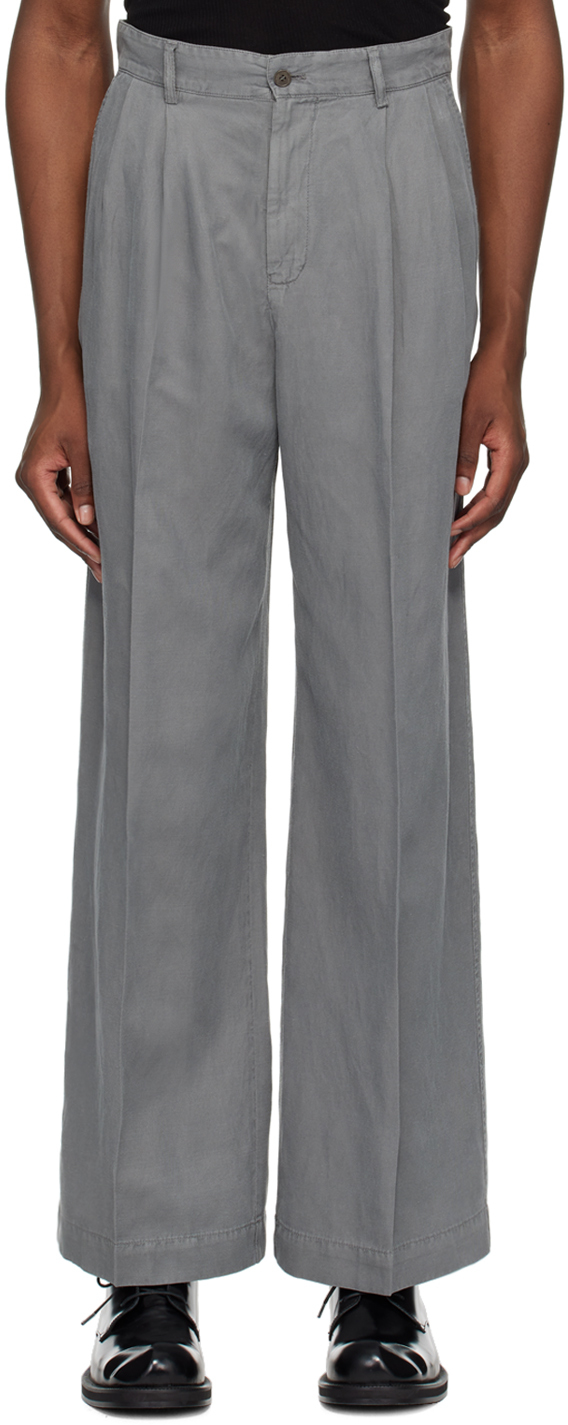 Shop Hope Gray Fire Trousers In Sage Green
