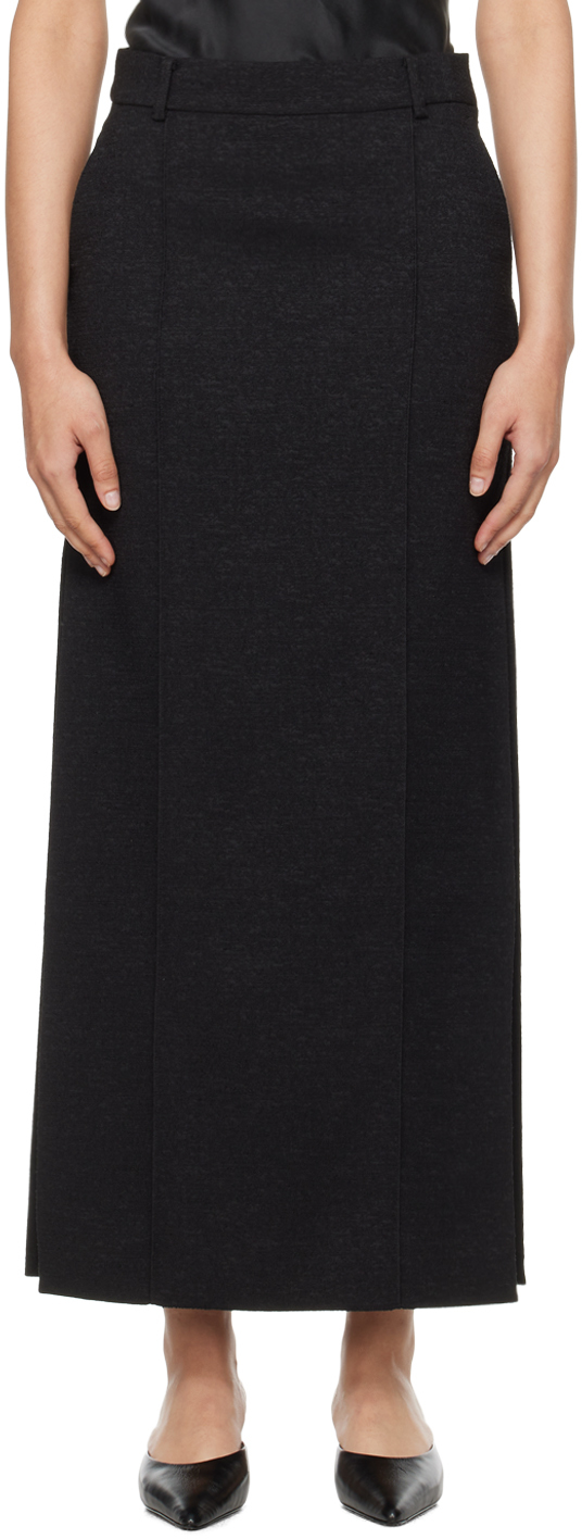 【関税込み】CAMILLA AND MARC ブラック Rossa マキシスカート Black Rossa Maxi Skirt by CAMILLA AND MARC on Sale