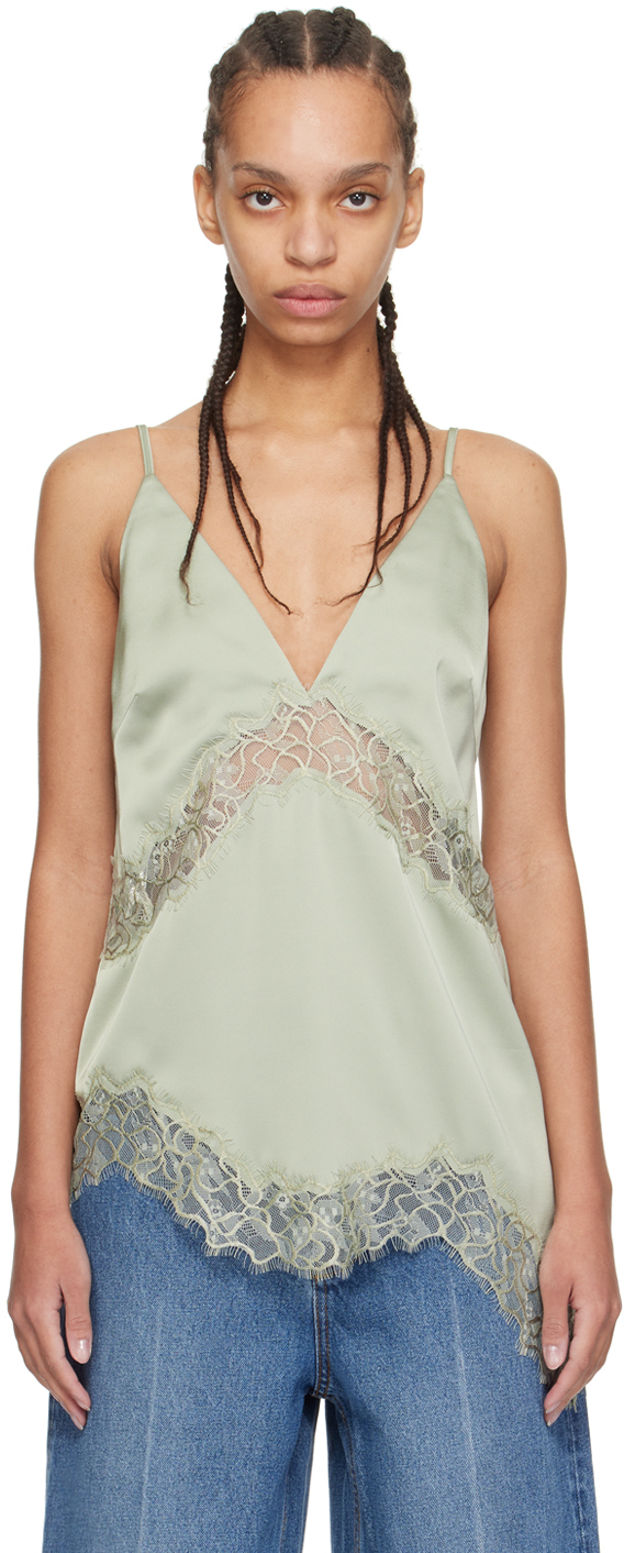 Shop Camilla And Marc Green Melle Camisole In L70 Mint