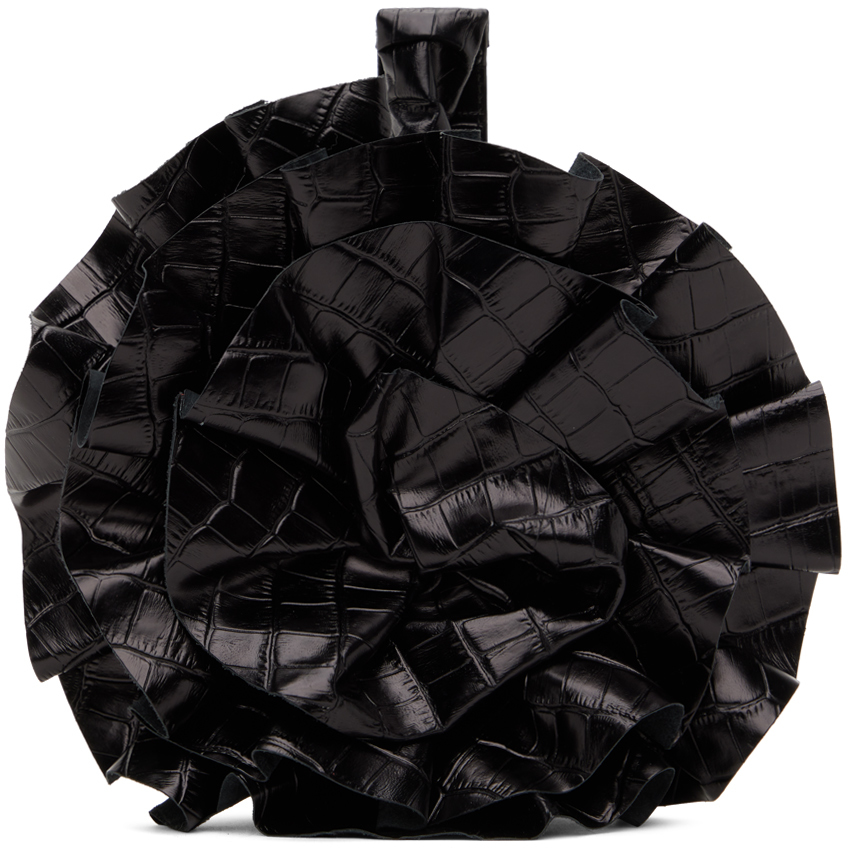 Vaquera Black Corsage Clutch In 1 Black