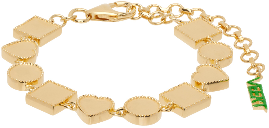 Gold 'The Shape' Bracelet