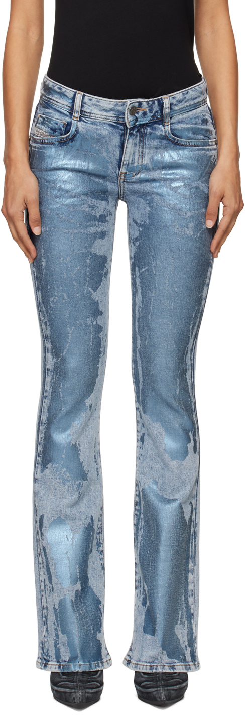 【関税込み】Diesel ブルー 1969 D-Ebbey Oajeu ジーンズ Blue 1969 D-Ebbey Oajeu Jeans by Diesel on Sale