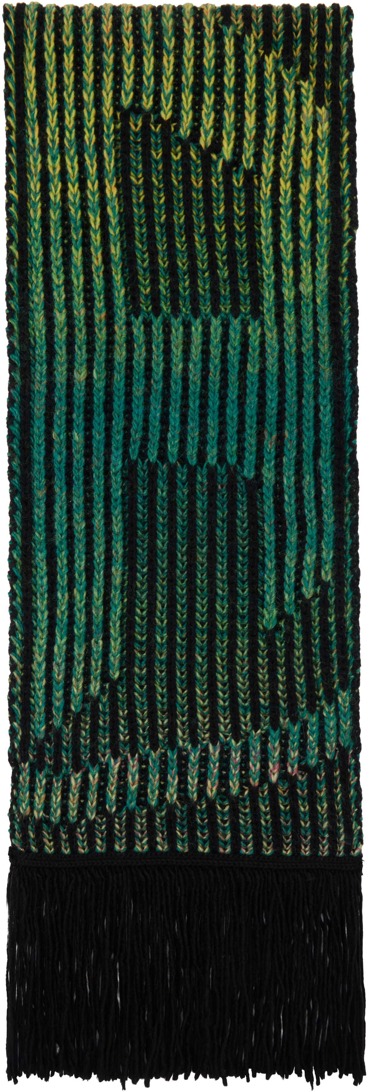 Green & Black K-Shady Scarf