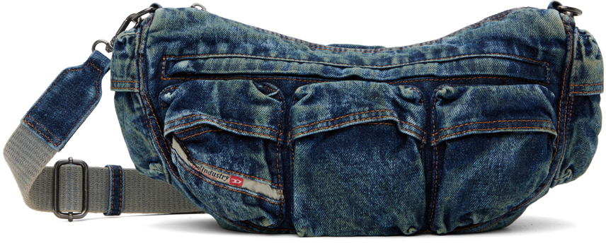 Blue Re-Edition Travel 3000 X Shoulder Bag