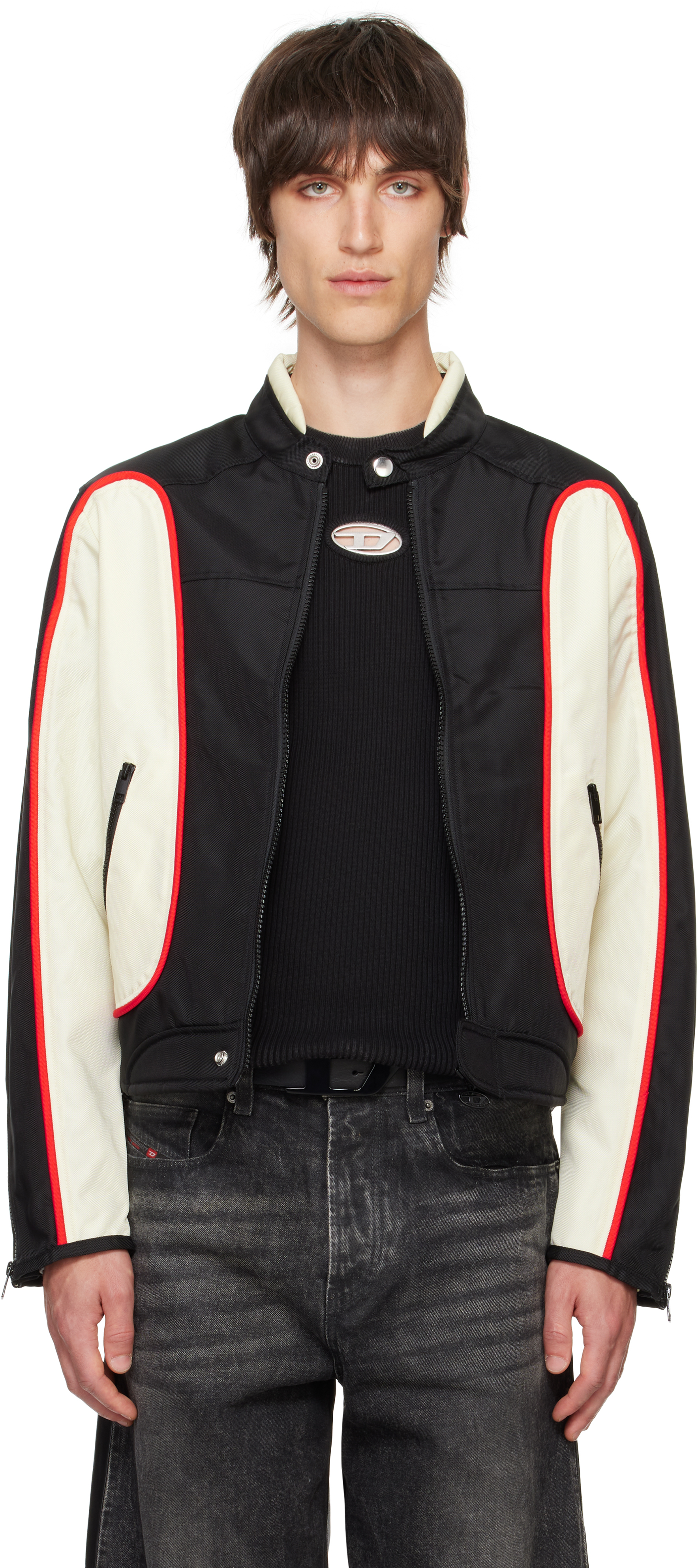 Black & Off-White J-Blink Jacket