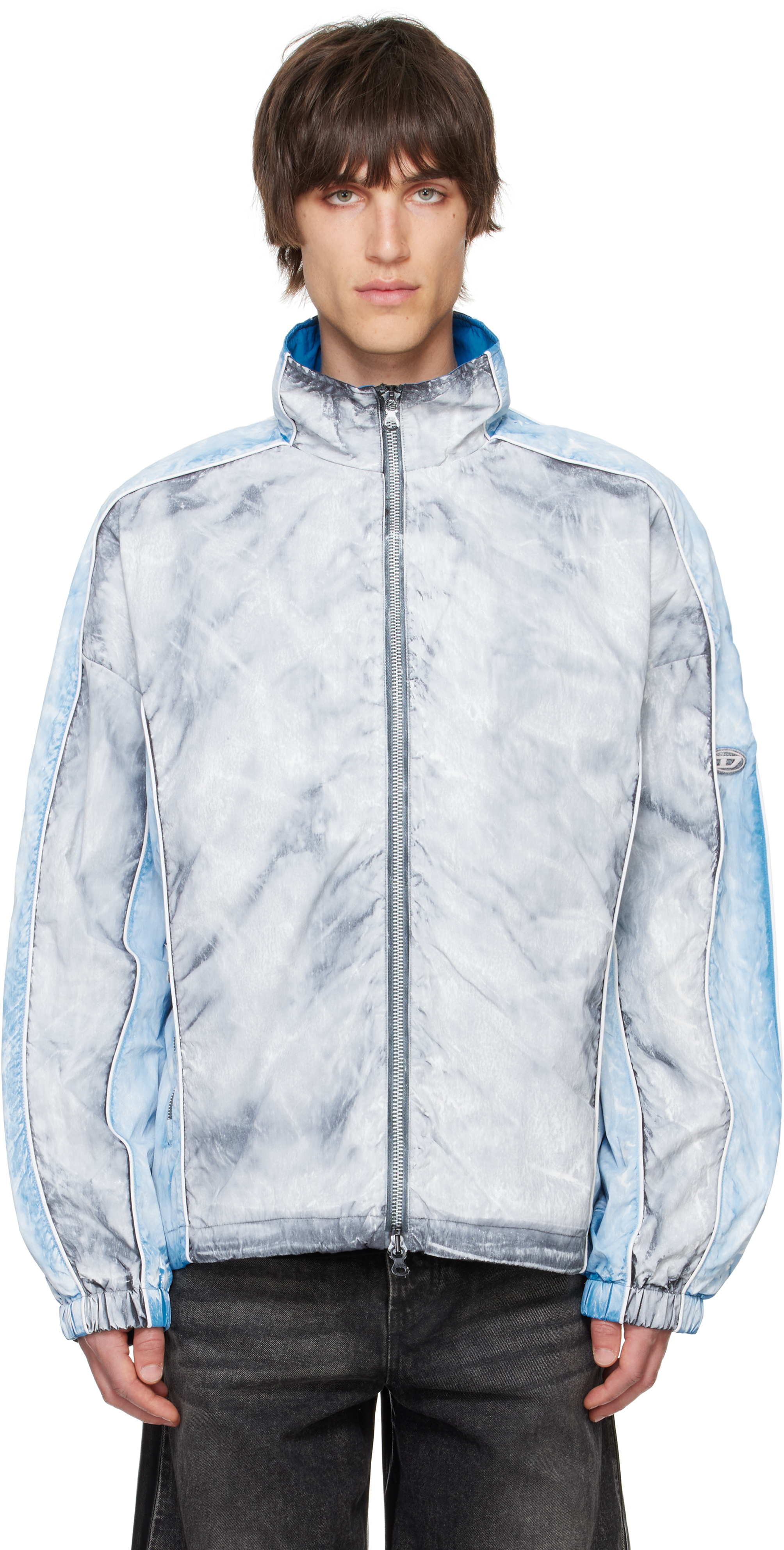 Blue & Gray J-Creed Jacket