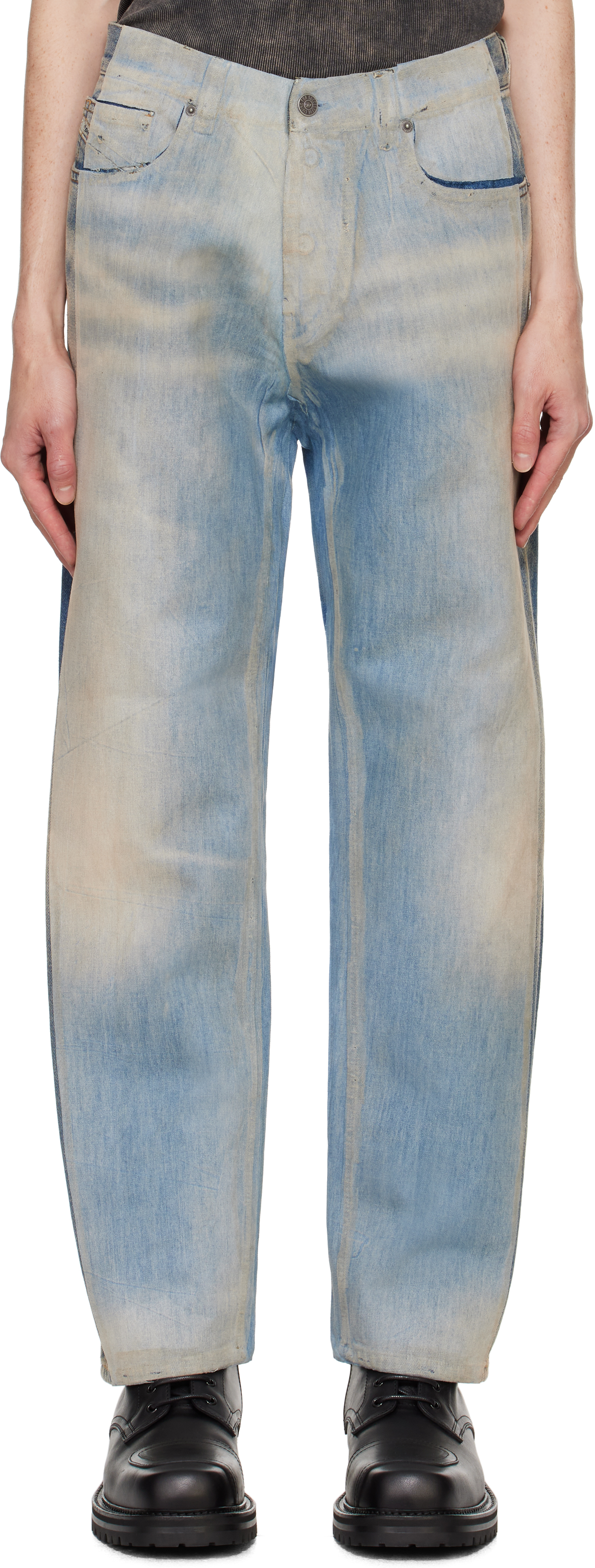 Blue Straight 2010 D-Macs 09k22 Jeans