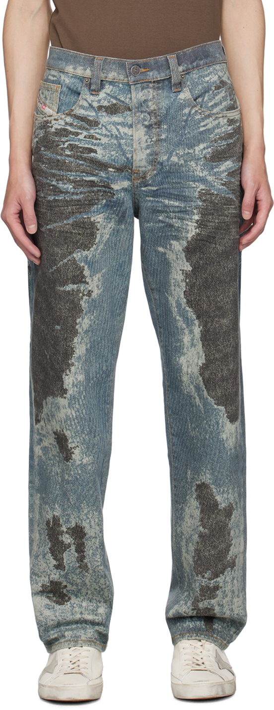 Shop Diesel Blue 2010 D-macs Jeans