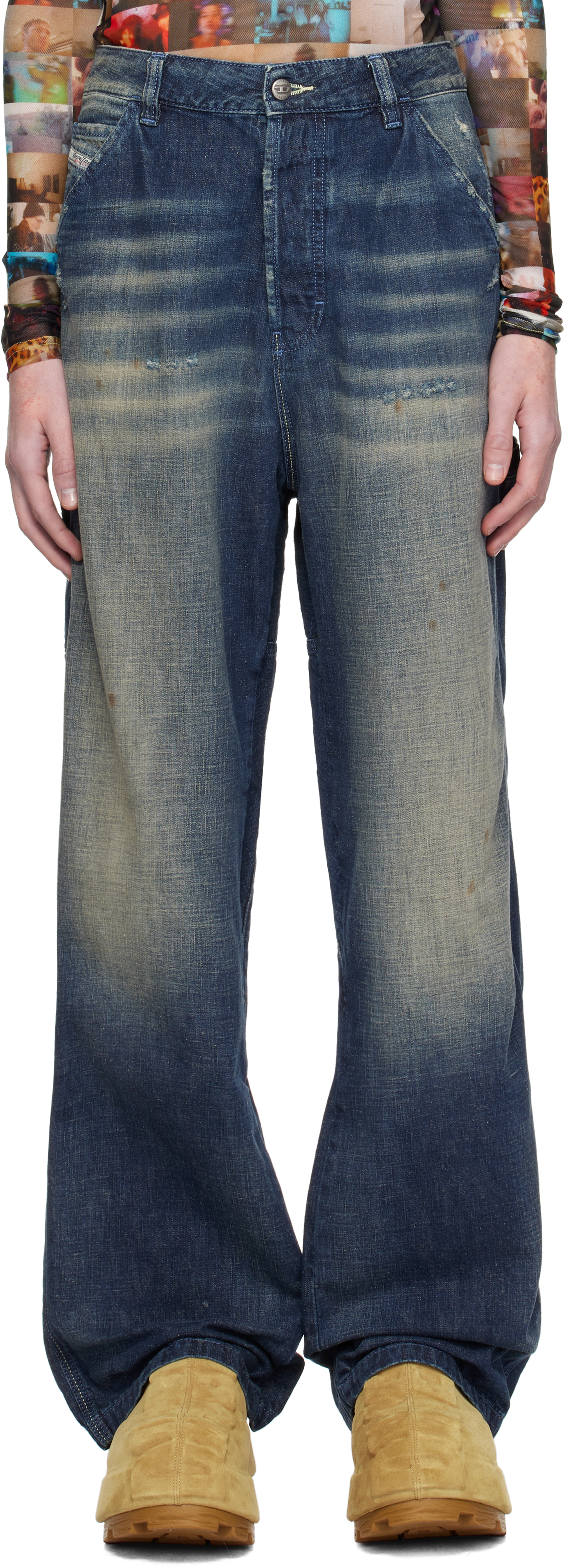 Blue D-Livery Jeans