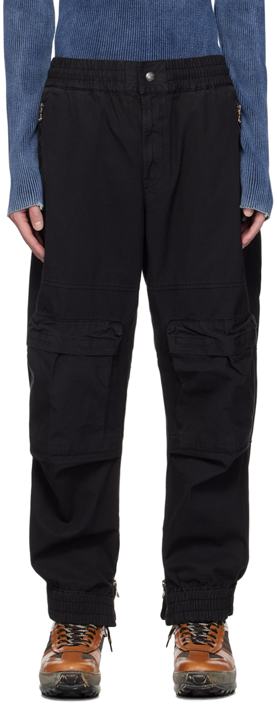 Black P-Beeck Cargo Pants