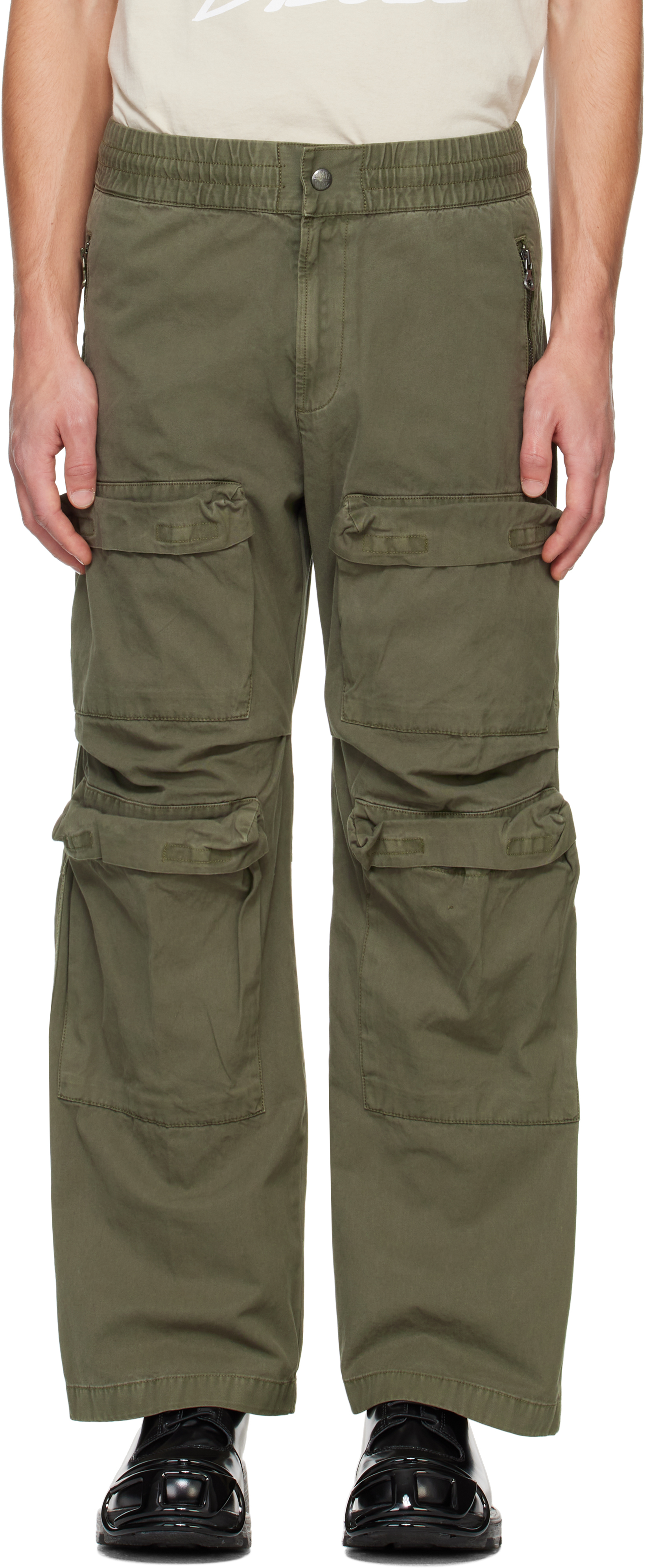 Khaki P-Danzel Cargo Pants