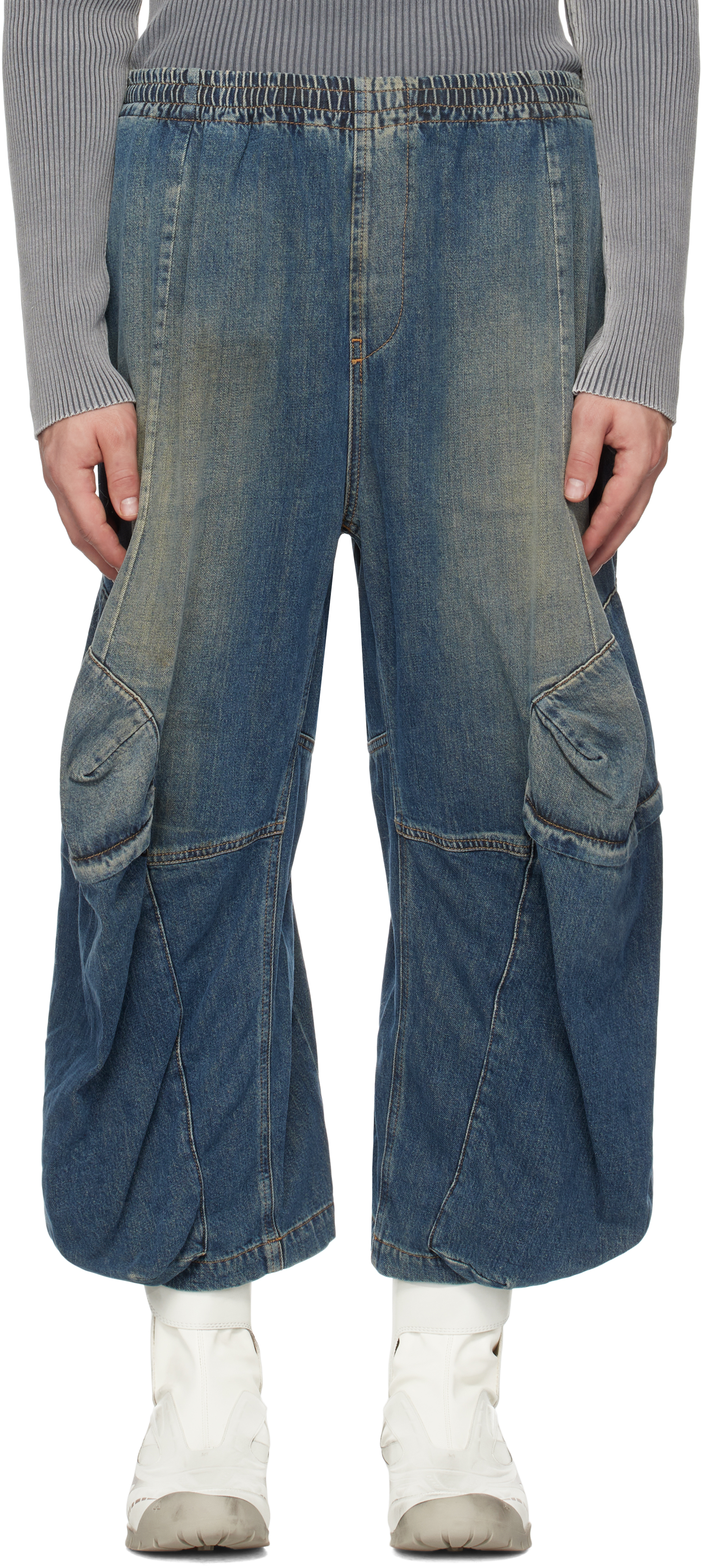 Blue D-Para-Short-Fsf Jeans