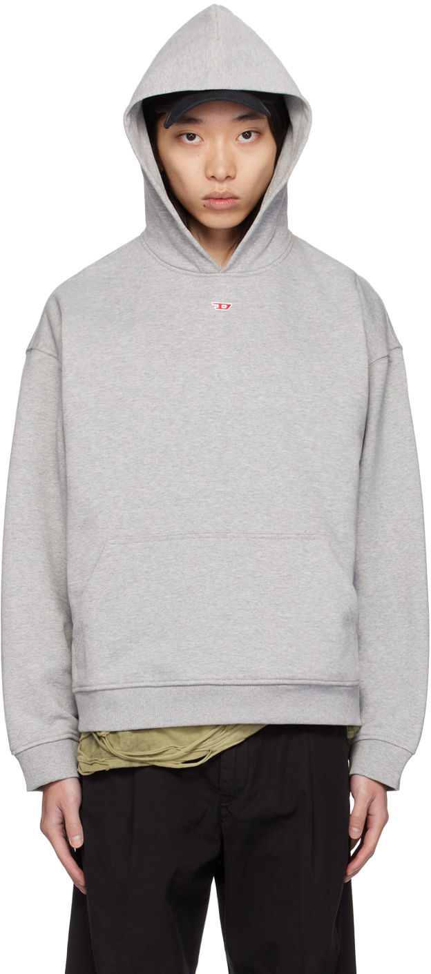 Shop Diesel Gray S-boxt-hood-d Hoodie In 9cb