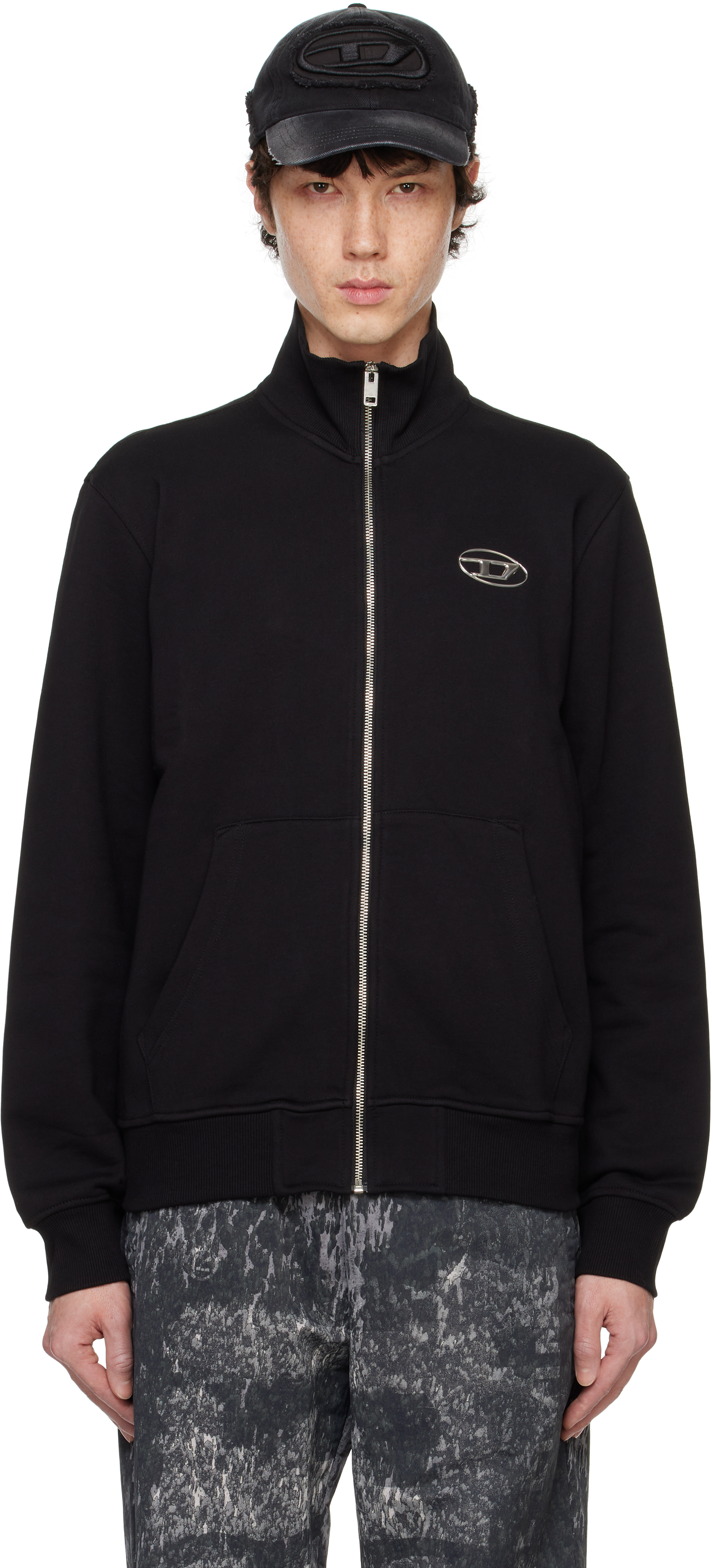 Black S-Ginni-Zip-Od Sweatshirt