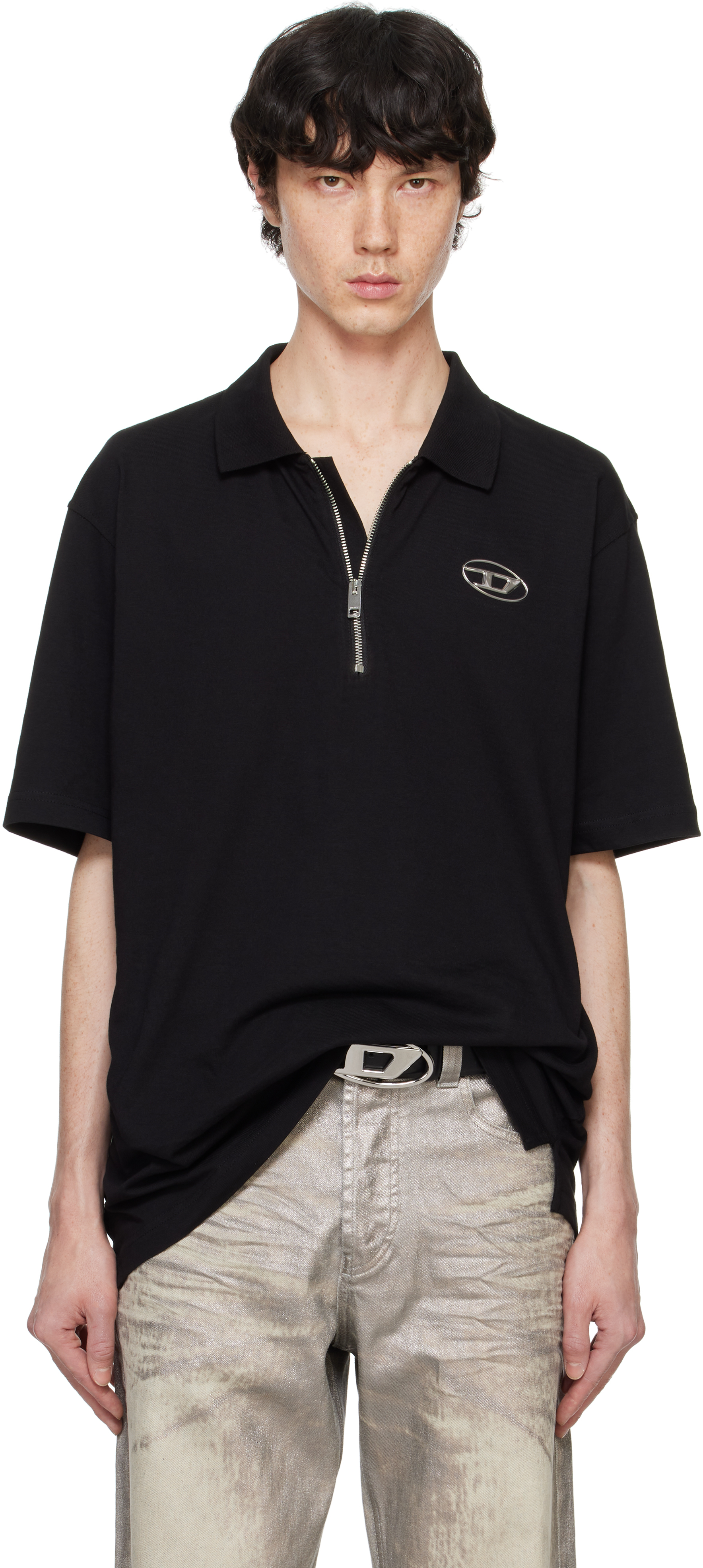 Black T-Vor-Od Polo