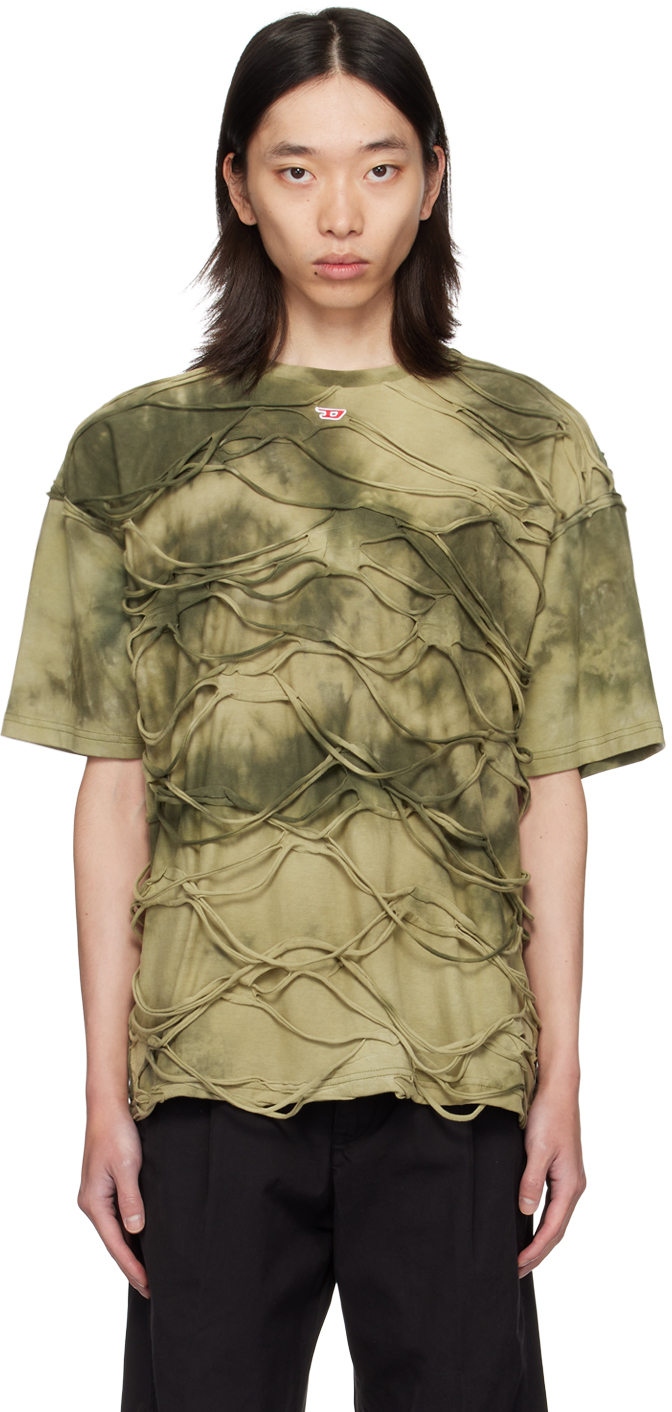 Khaki T-Boxket T-Shirt