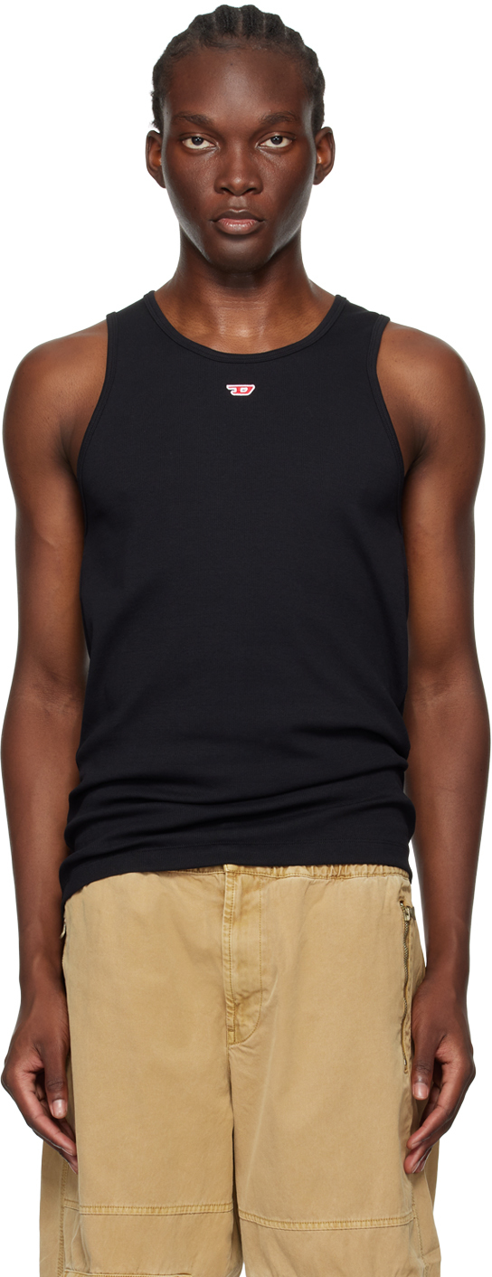 T-LIFTY-D Tank top with mini D logo patch｜ホワイト｜メンズ