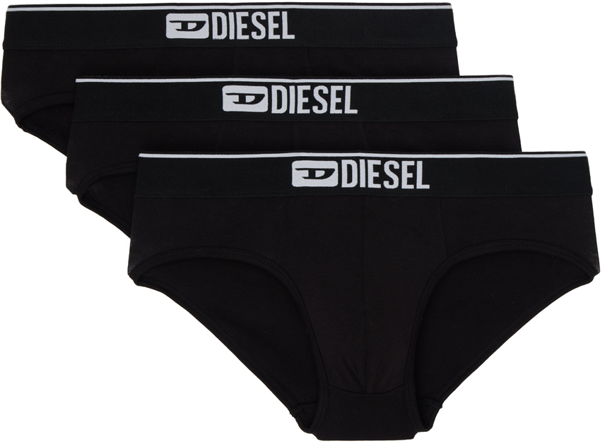 Three-Pack Black Umbr-Andre Briefs