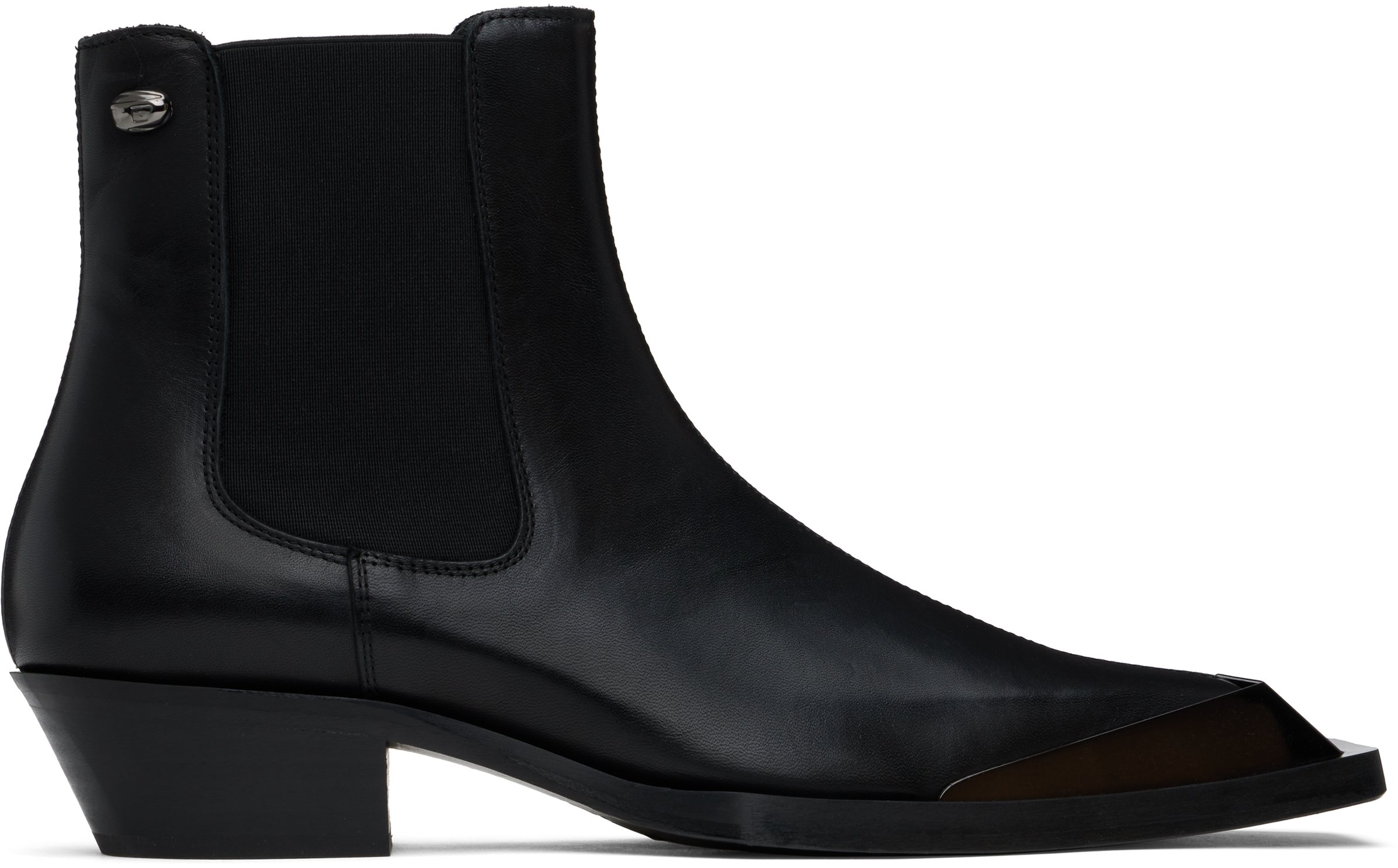 Black D-Tona Chelsea Boots