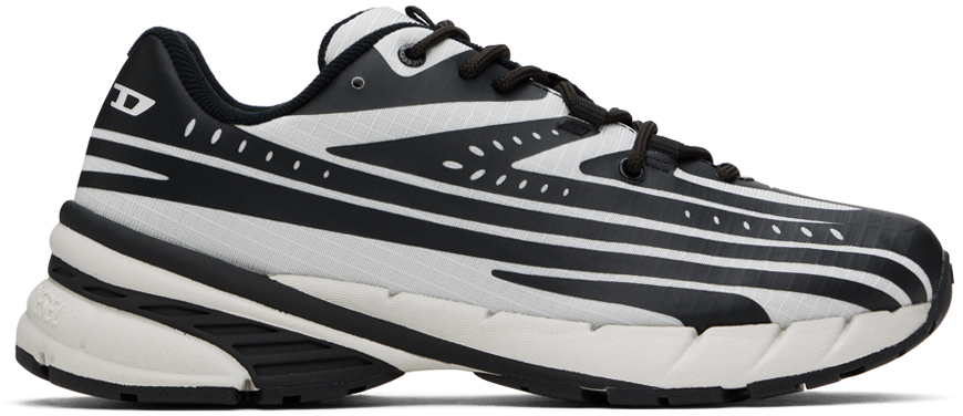 Black & Gray D-Airspeed Low Sneakers