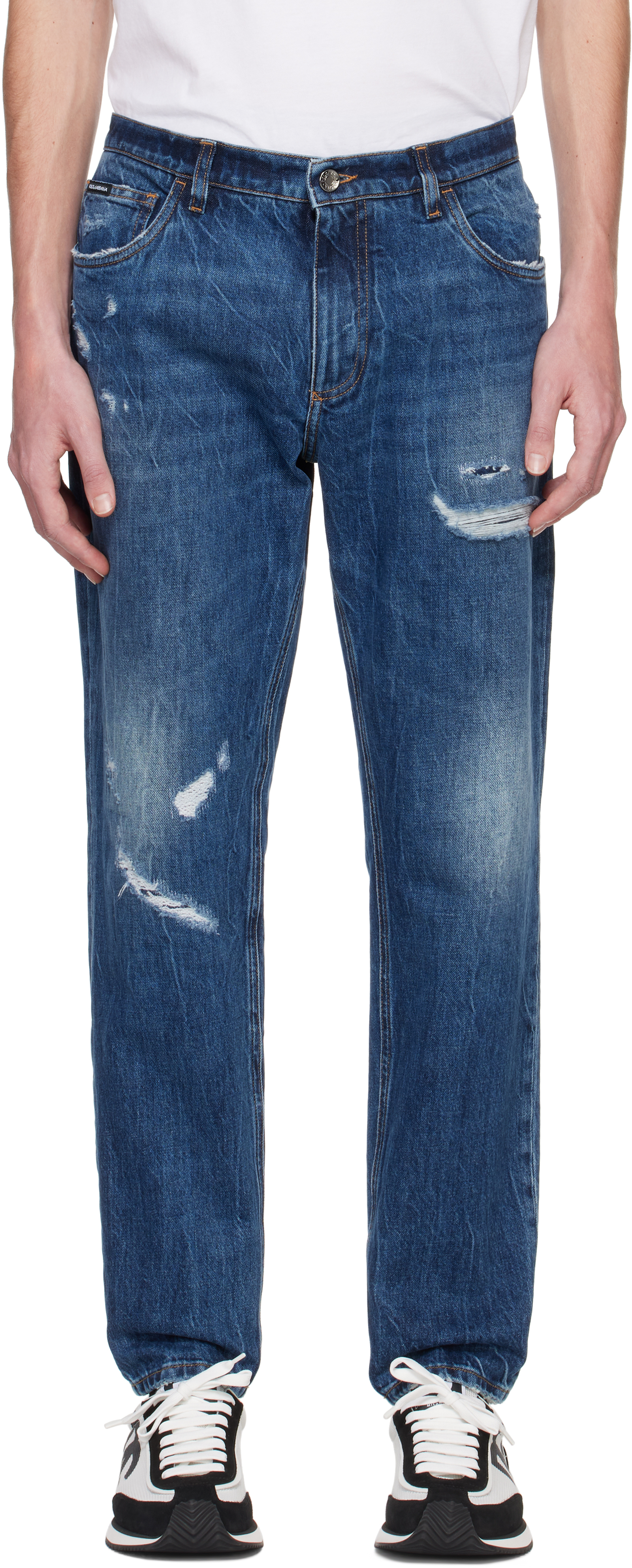 Blue Loose Jeans