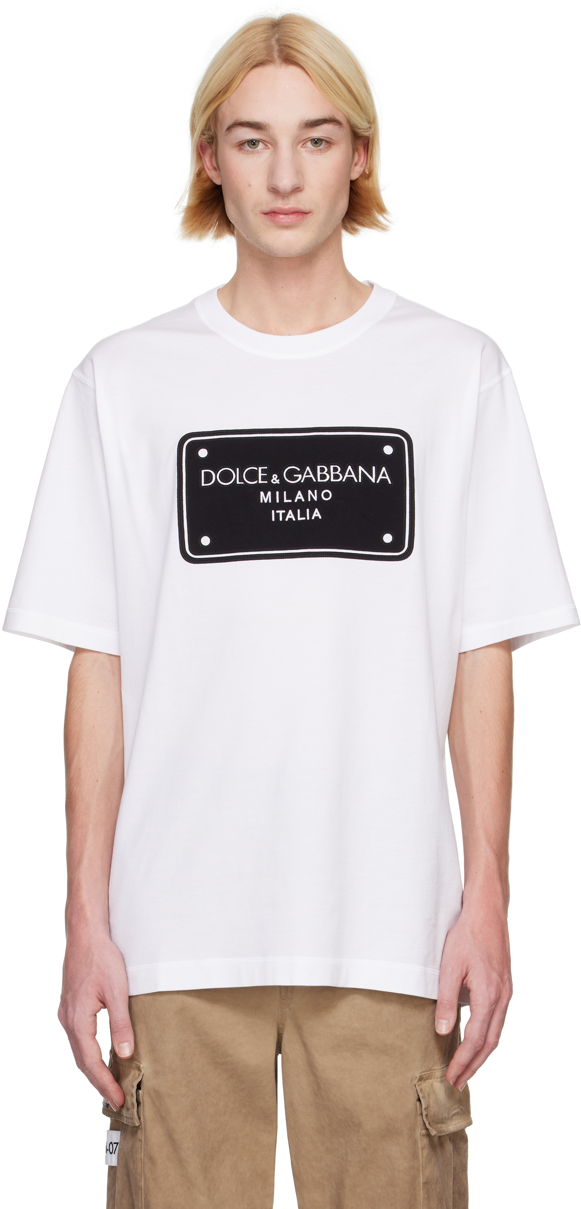 White Cotton T-shirt