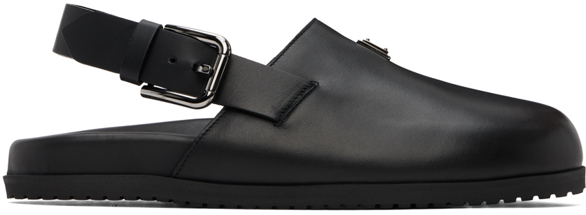 Black Calfskin Loafers