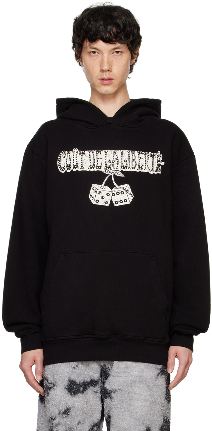 Shop Cout De La Liberte Black Killian Tiffany Cout Dice Hoodie