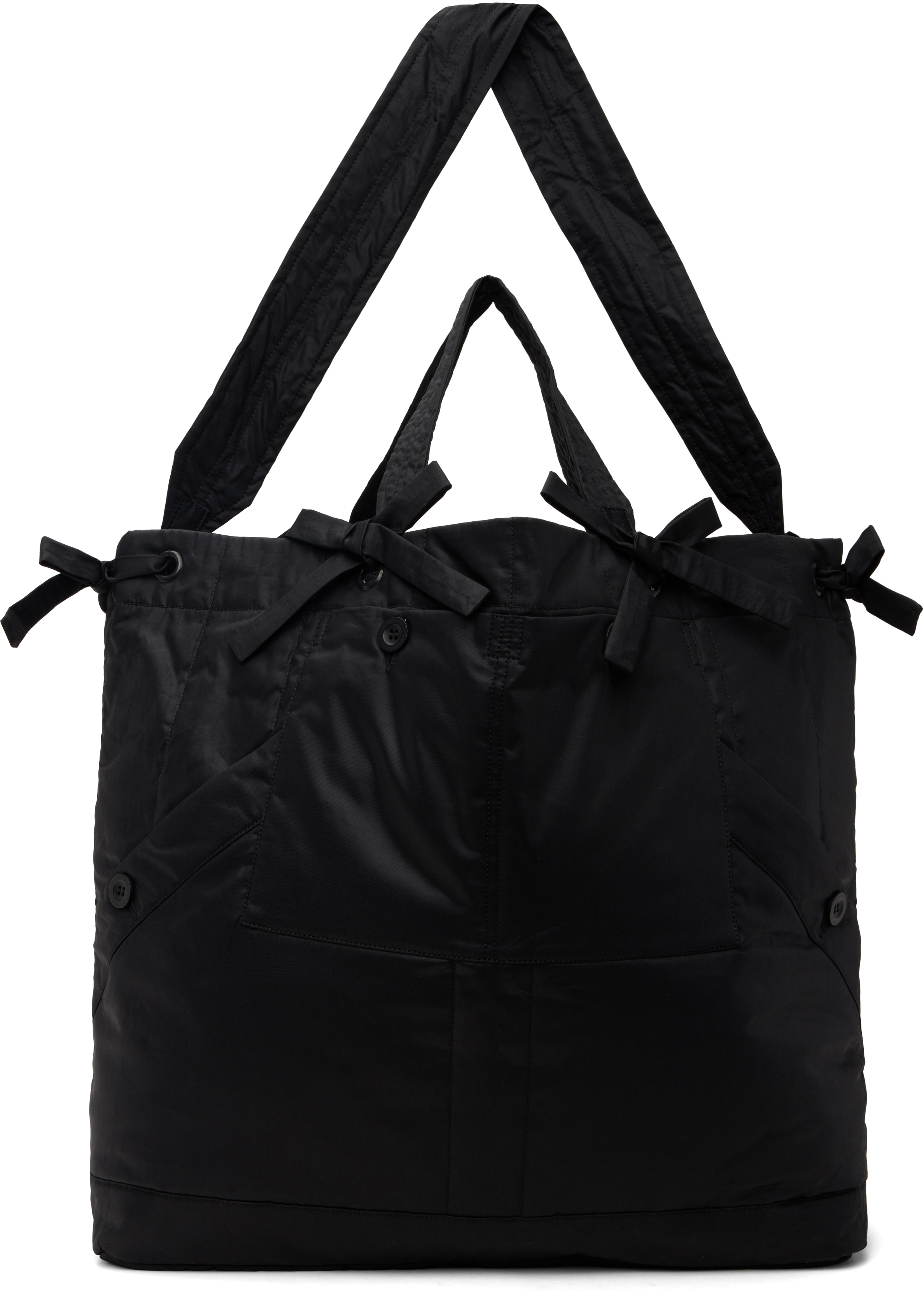 Black Mili Cargo Tote