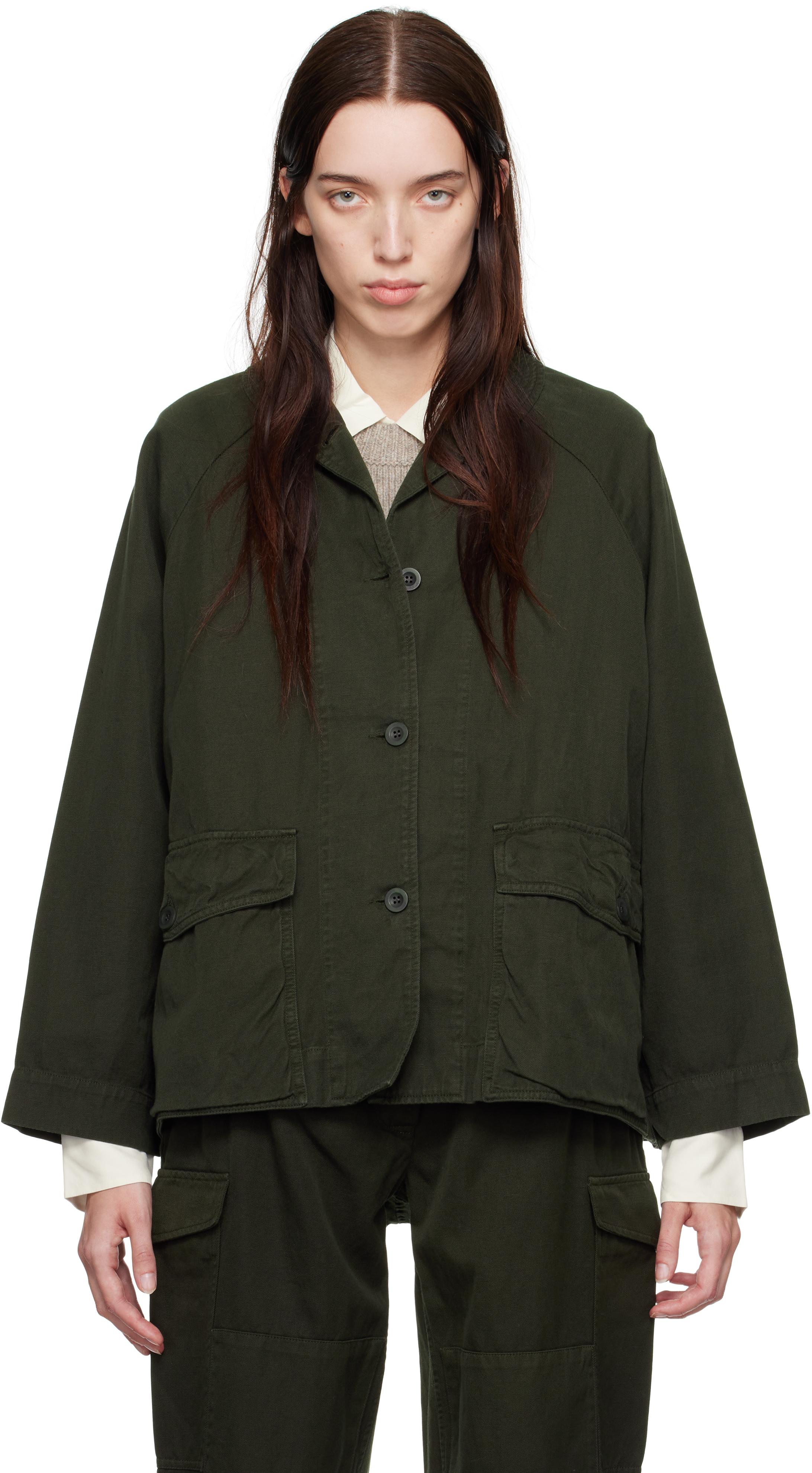 Khaki Mathilde Jacket