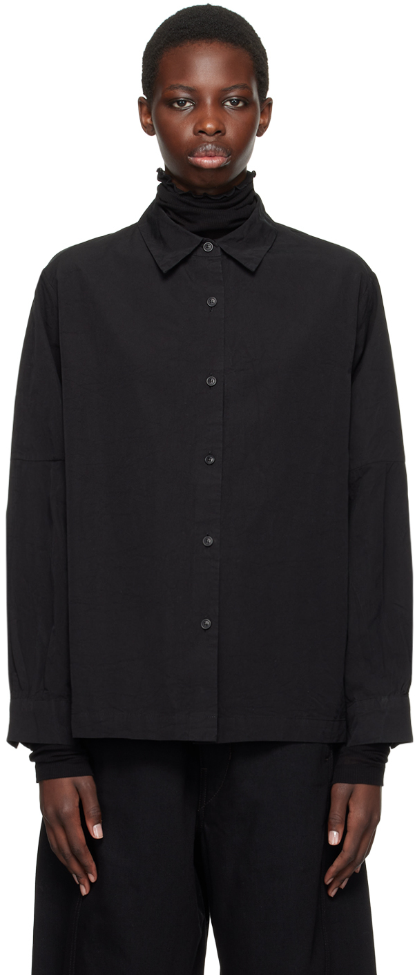 Shop Casey Casey Black Elena Shirt