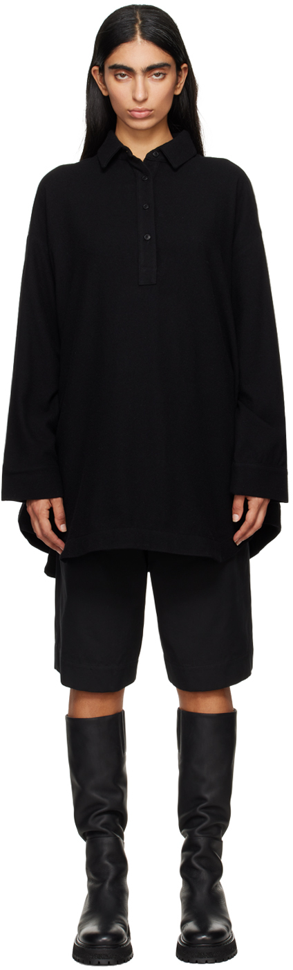 Shop Casey Casey Black Tippy Top Shirt