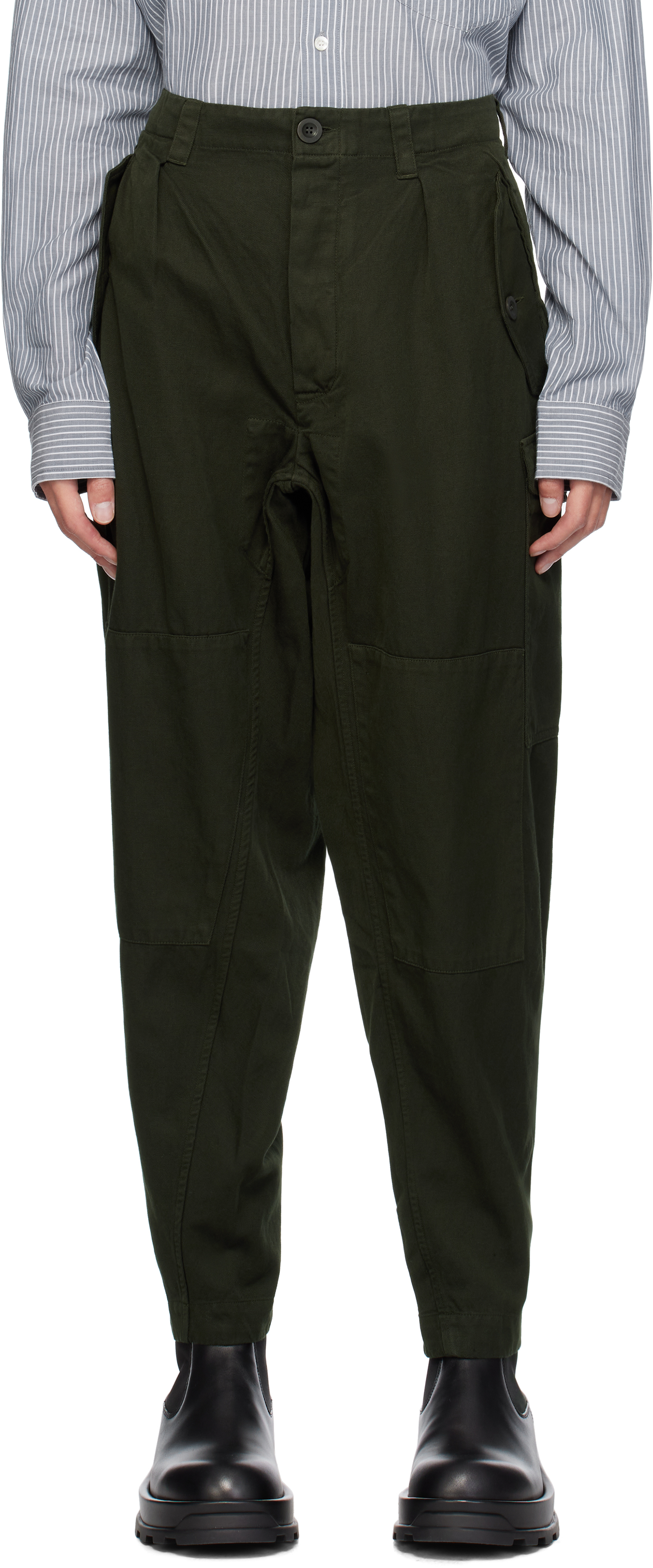 Khaki Mupo Cargo Pants