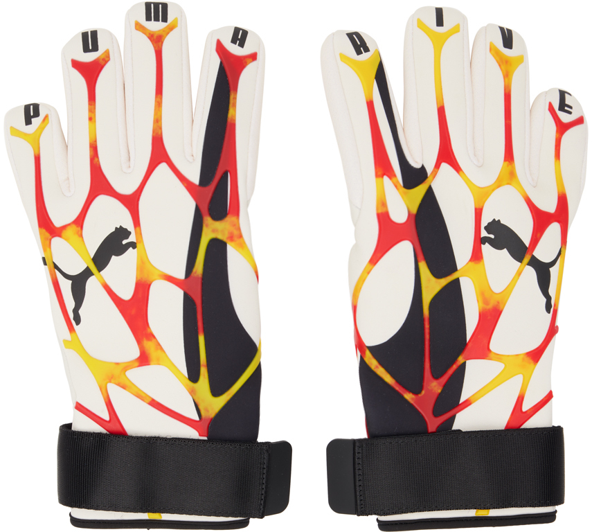 off white football gloves