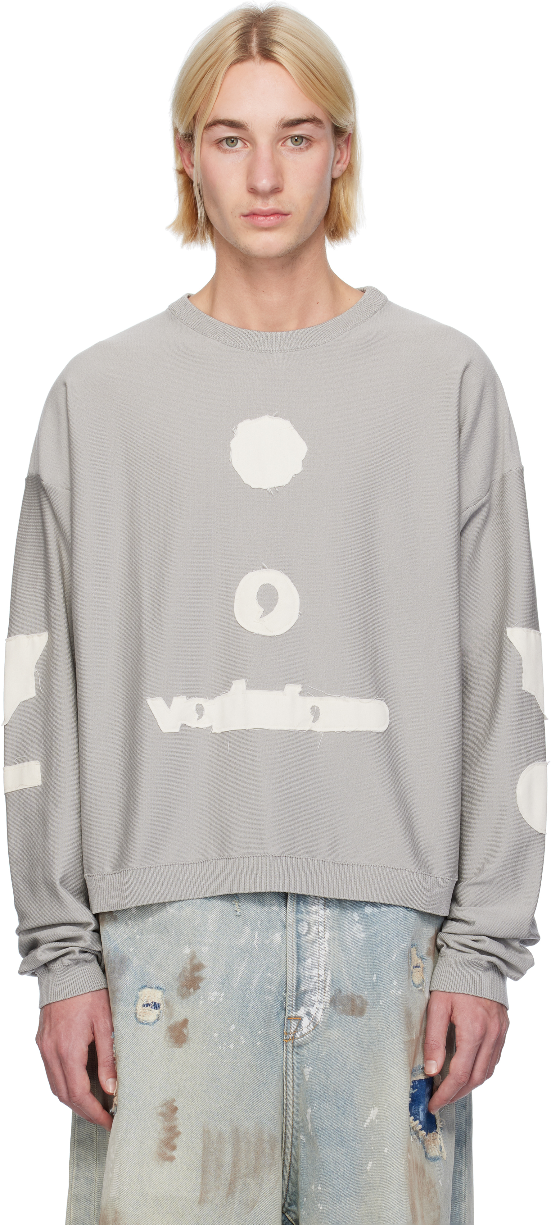 Gray Soccer Sweatshirt