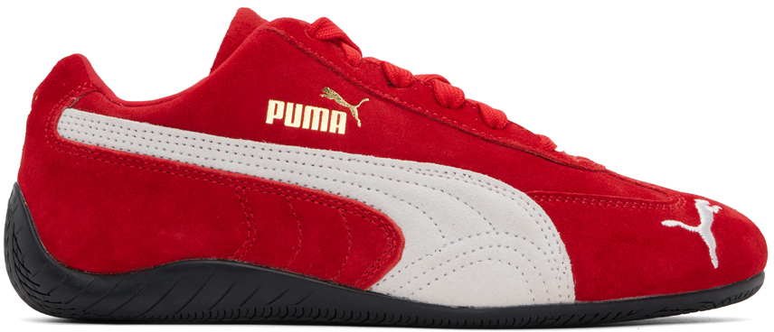 PUMA RED SPEEDCAT OG SNEAKERS