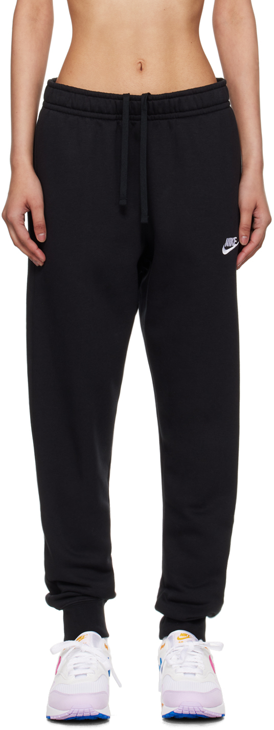 Nike sweatpants black womens online