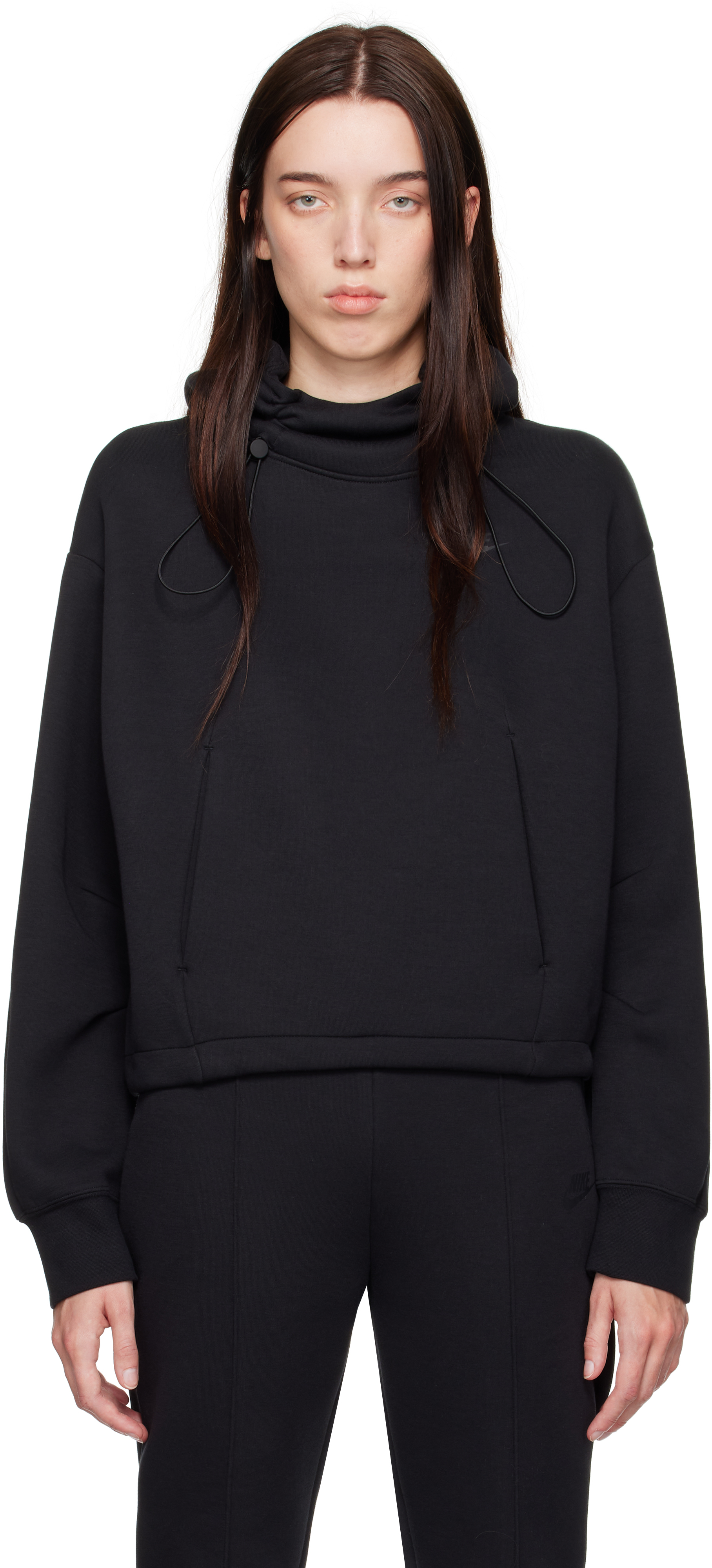 nike women's turtleneck hoodie