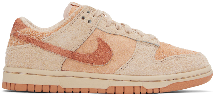 Nike Low Top Sneakers Textured Rubber Sole In Shimmer/burnt Sunris