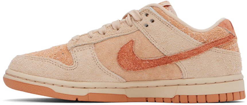 Nike Low Top Sneakers Textured Rubber Sole In Shimmer/burnt Sunris