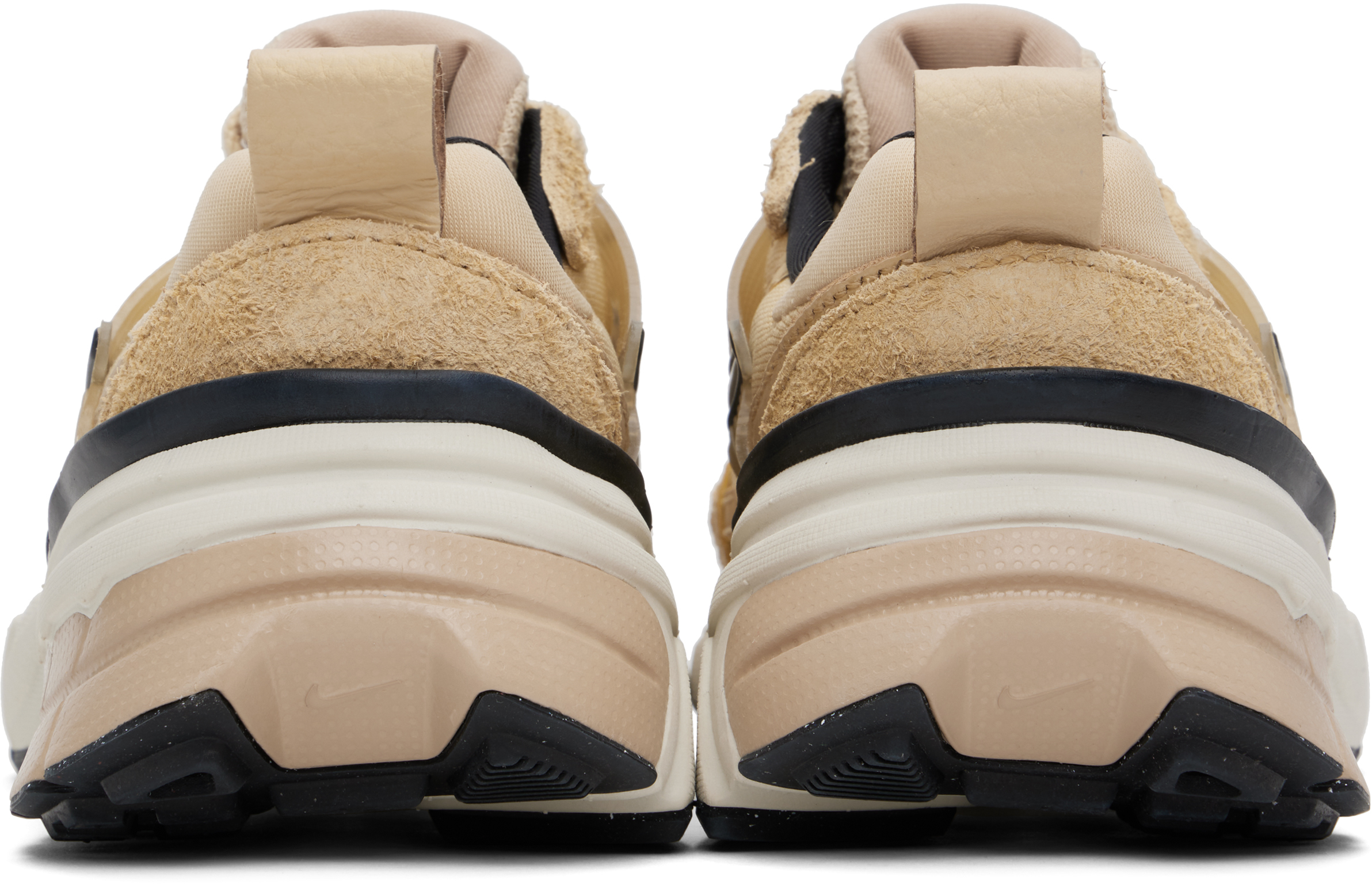 Nike V2k Run Sneaker In Sesame/chrome-lt Ore