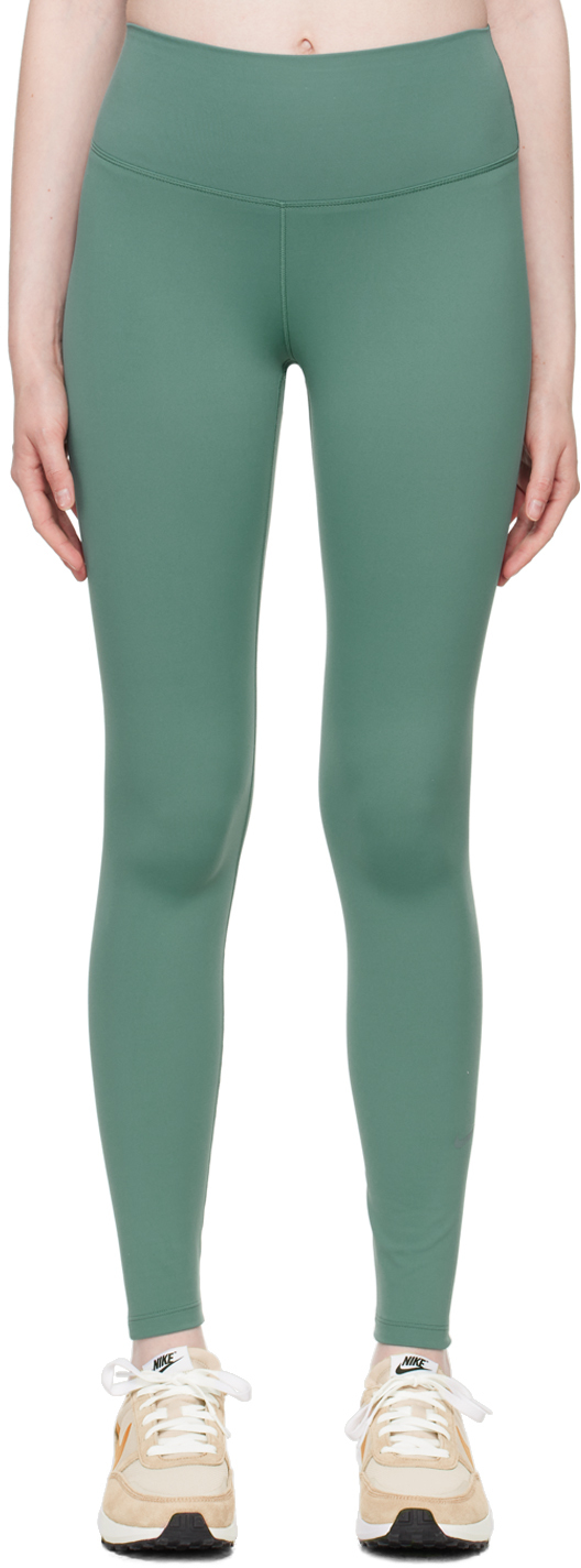 green nike leggins