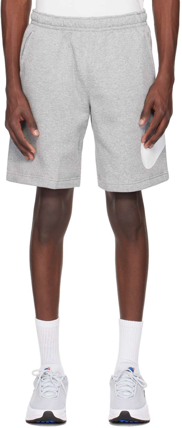 Gray Printed Shorts