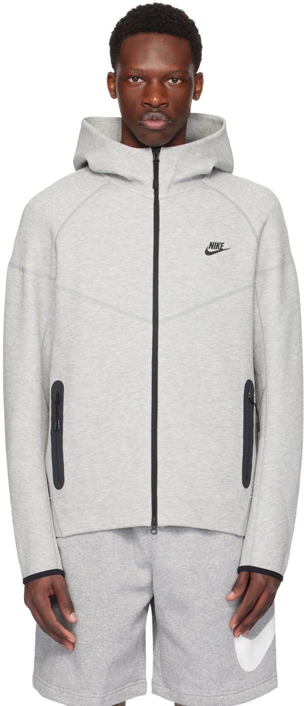 Gray Lightweight Hoodie by Nike on Sale