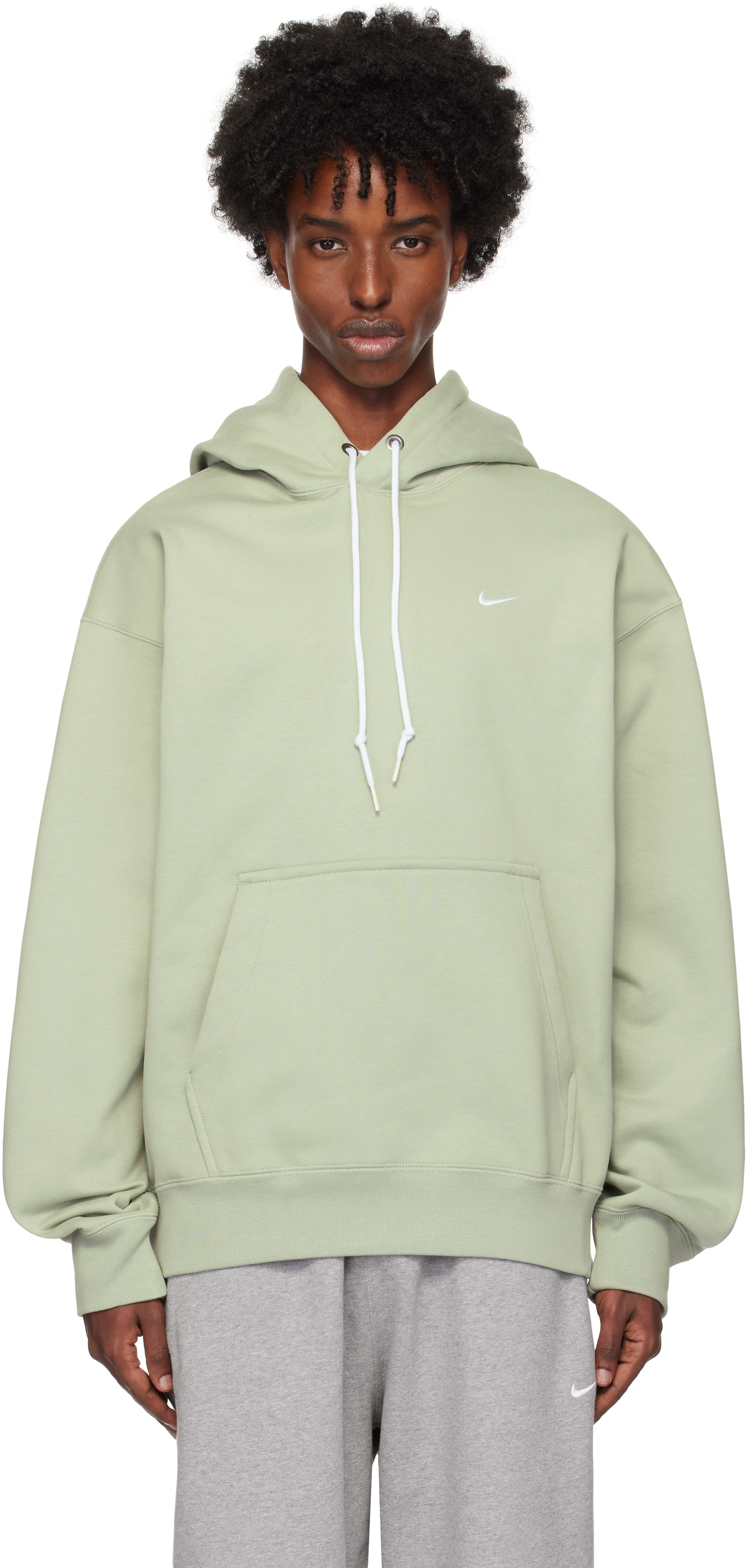 Blue Solo Swoosh Hoodie