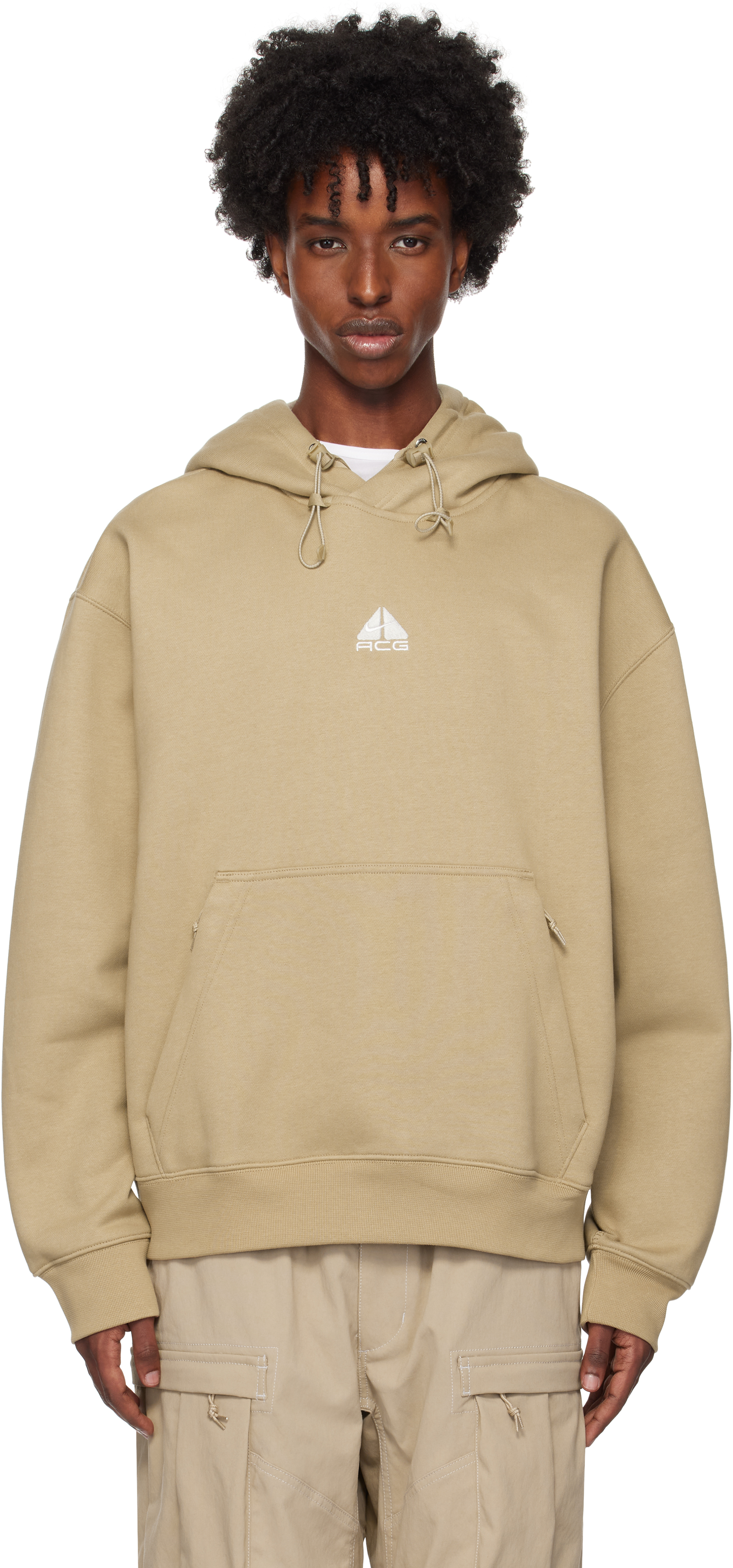 Khaki ACG Therma-Fit Hoodie