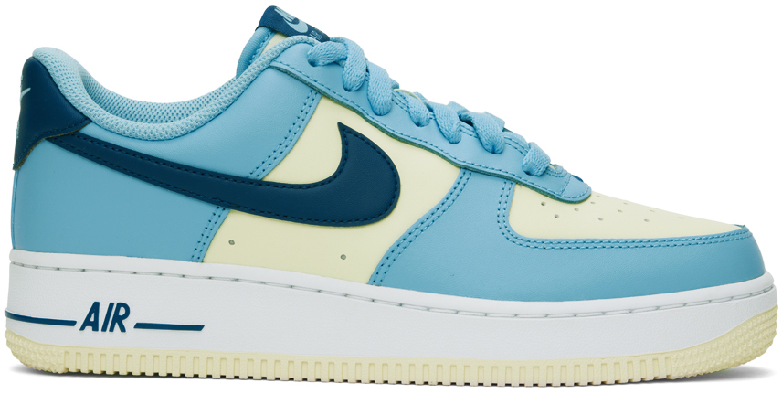 Nike Blue Off White Air Force 1 07 Sneakers